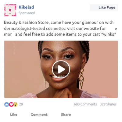 Kikelad ad