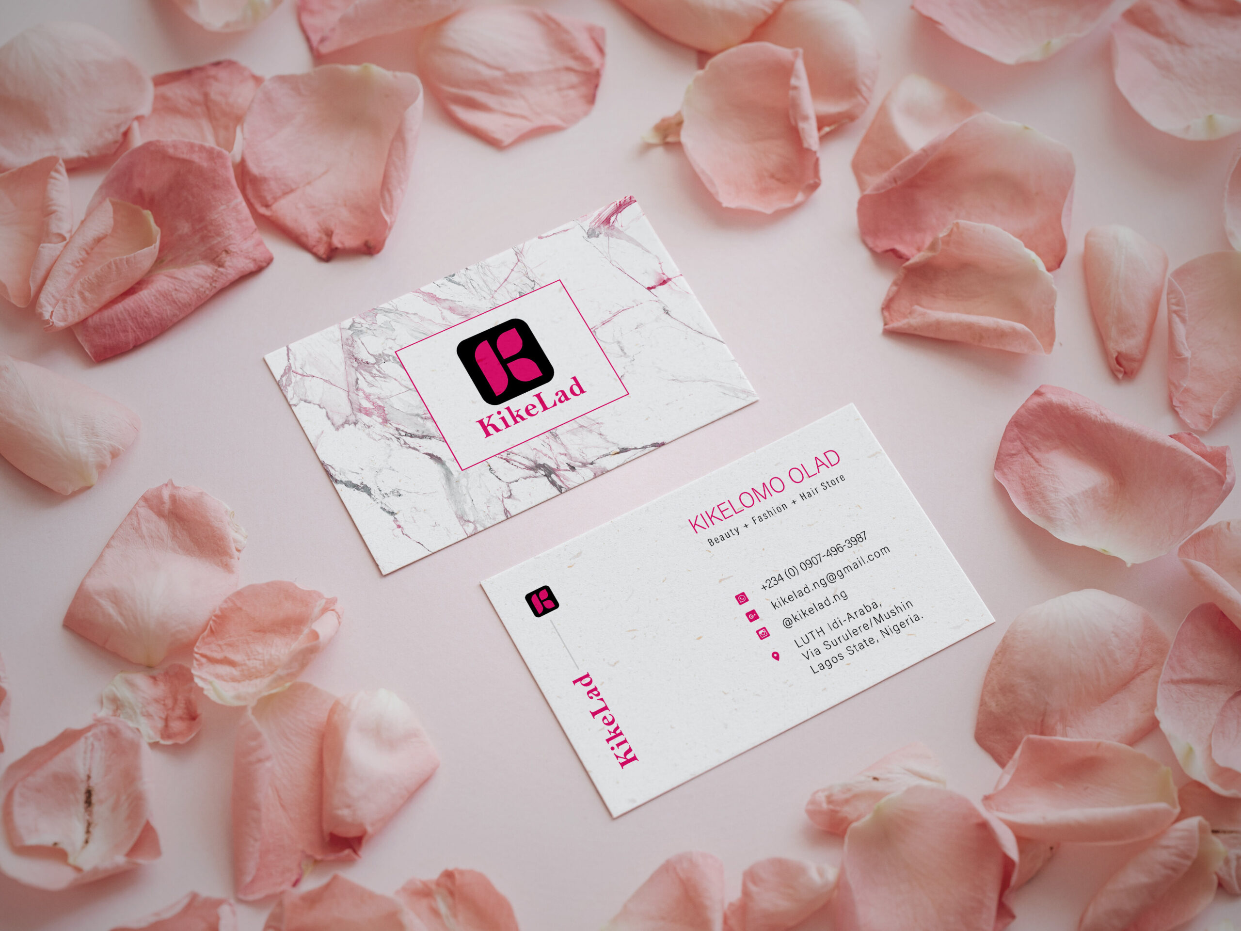 kikelad business card design